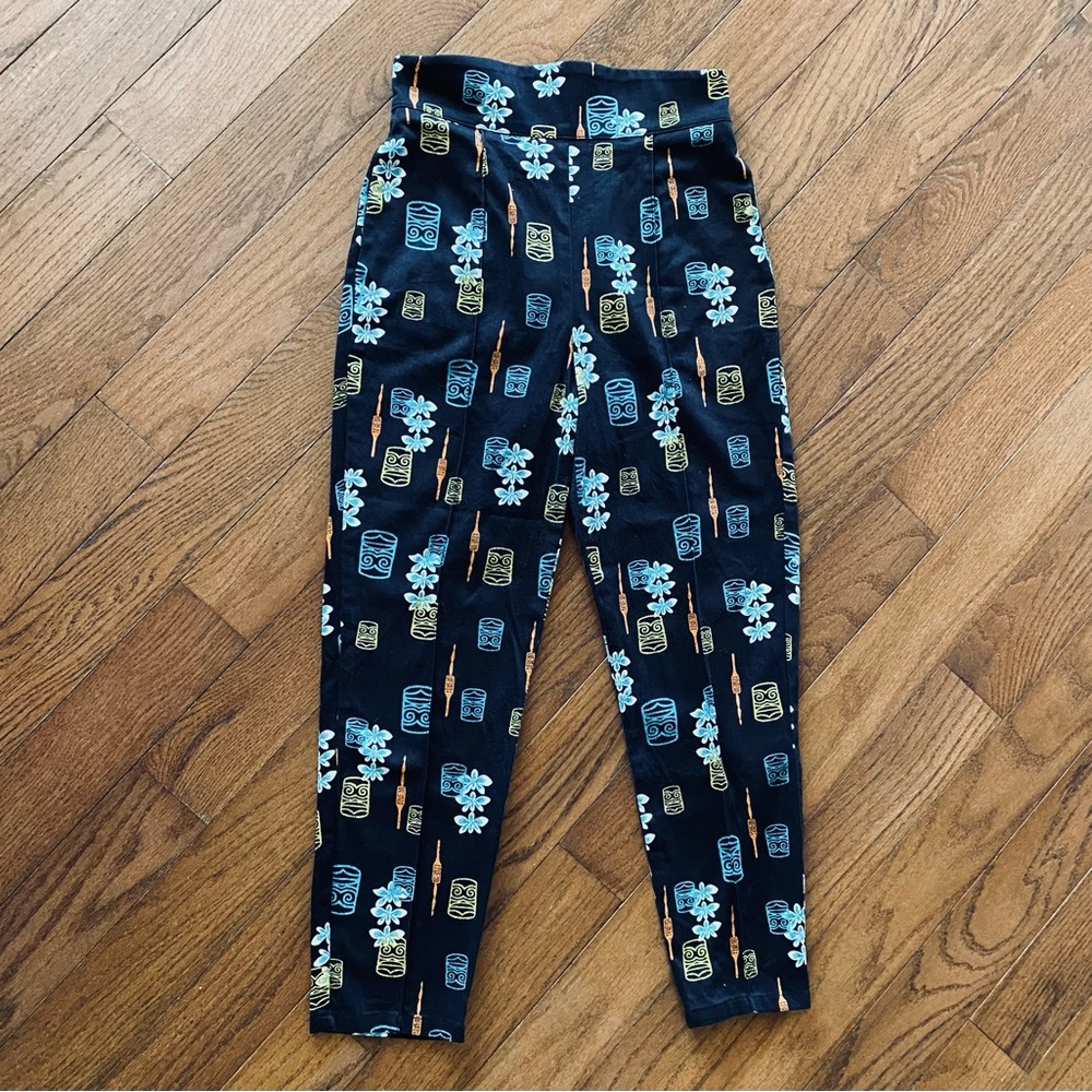 PinUp Couture rare TIKI high waisted cropped trousers - size small